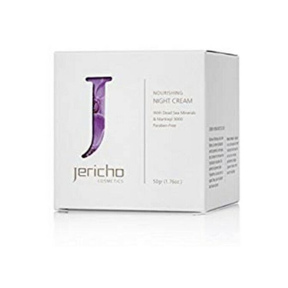 JERICHO NOURISHING NIGHT CREAM-DEAD SEA MINERALS & MARTIXYL 3000- 1.76fl oz/50ml - Picture 2 of 3